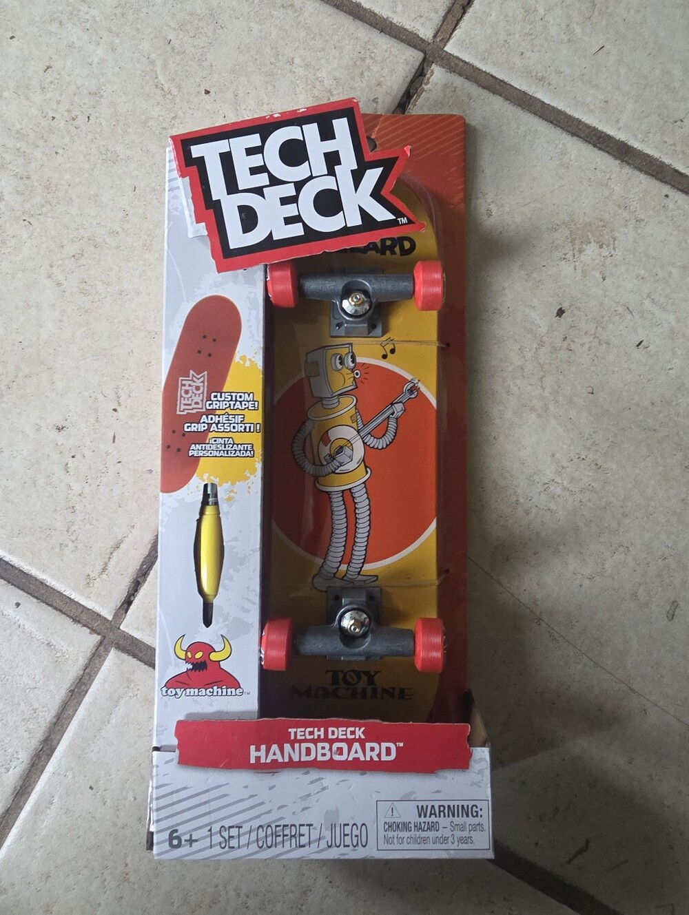 Tech Deck Real Skateboards Handboard Mini Skateboards - Toy Machine